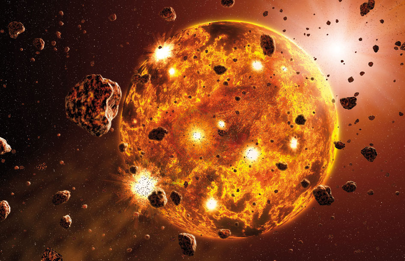 Illustration for article titled Scientists reveal new vision of Earth 4 billion years ago